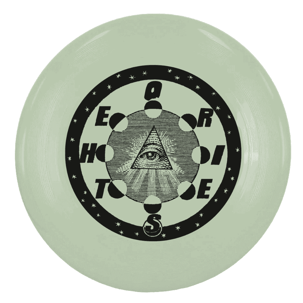 Theories Morning Star frisbee fosforescente plastica