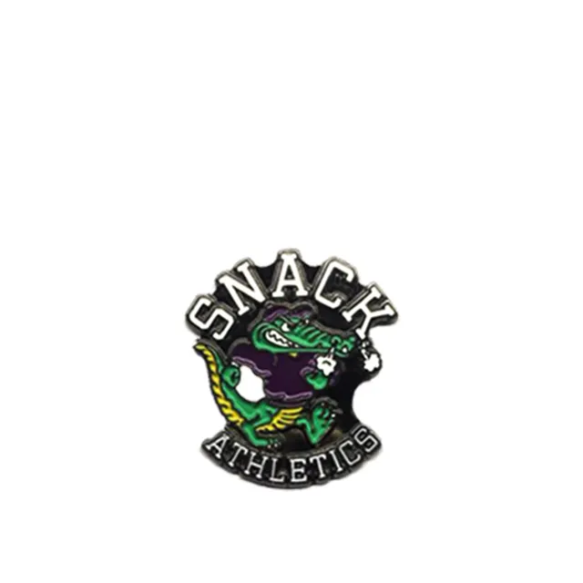 Snack Gator Spilla Nickel 1.25"