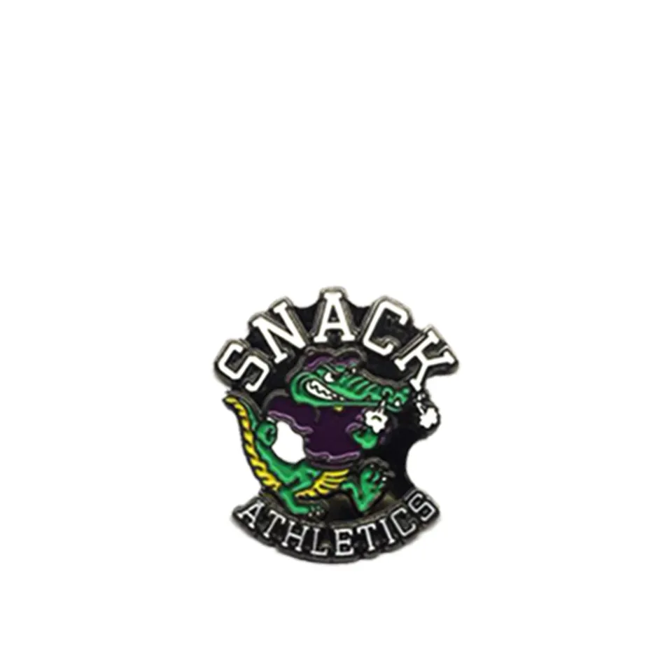 Snack Gator Spilla Nickel 1.25"