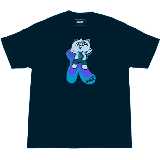 Snack High Flyer t-shirt blu navy
