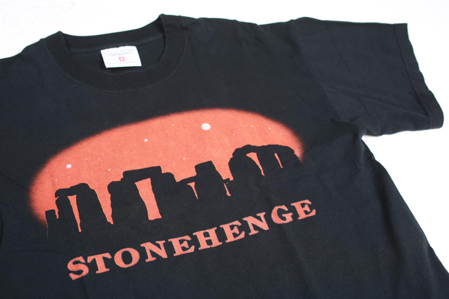 English Heritage Stonehenge Tourist t-shirt nera L cotone