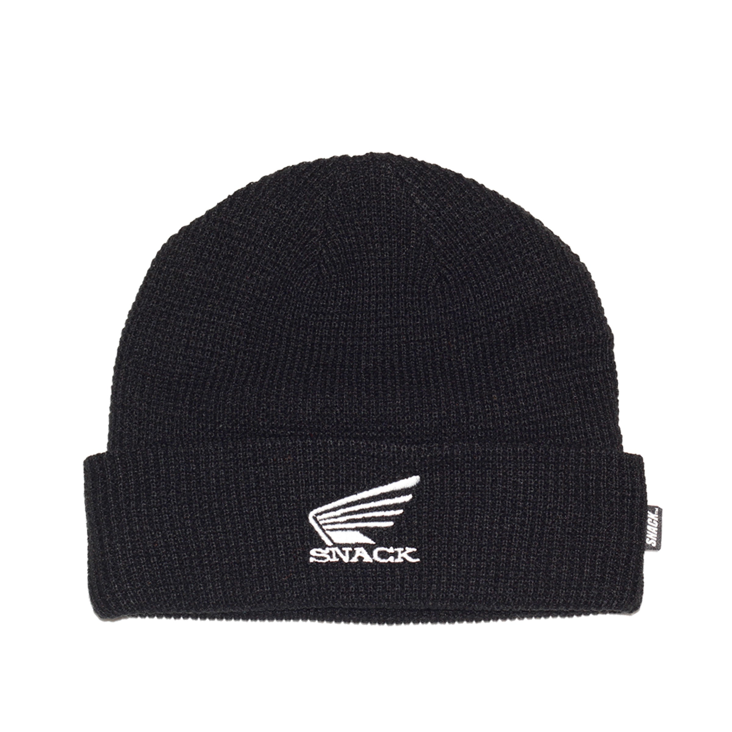 Snack Skateboarding Wings berretto waffle knit ricamato