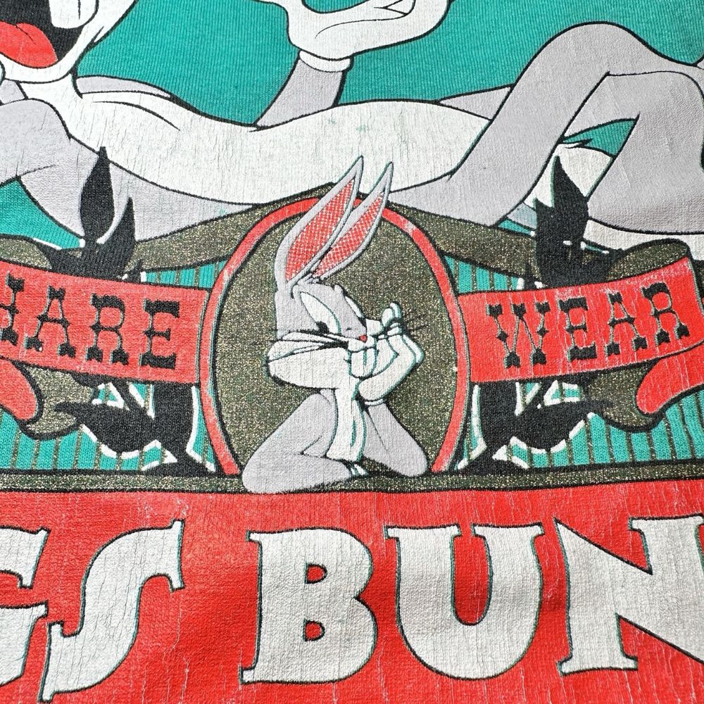 Bugs Bunny Single Stitch 1994 maglietta teal XL cotone