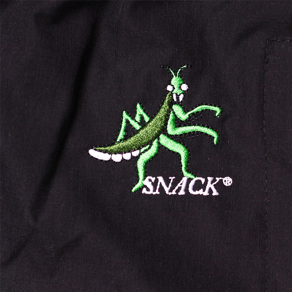 Snack Skateboarding Mantis pantalone cargo nylon nero