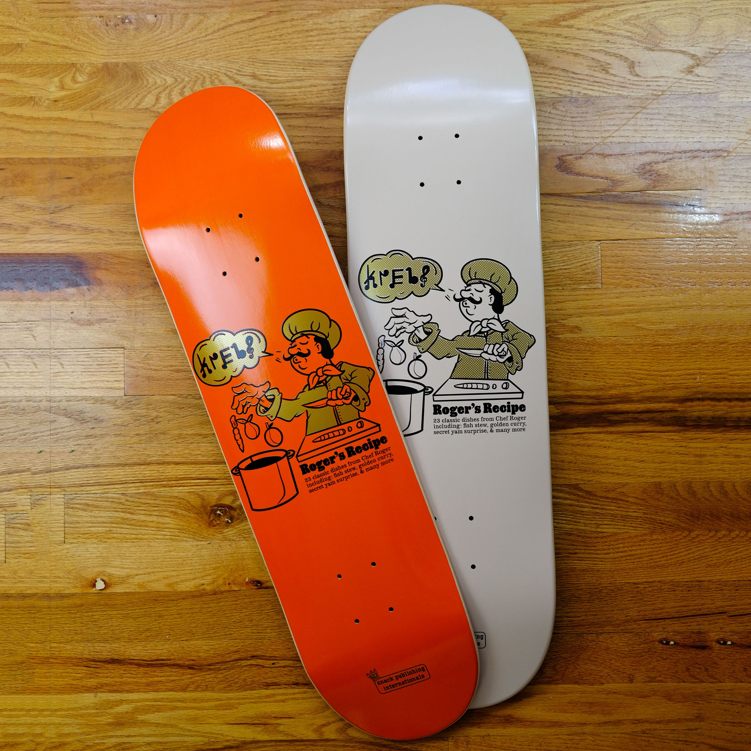 Snack Krebs Recipe tavola skate rilievo 8.0-8.6