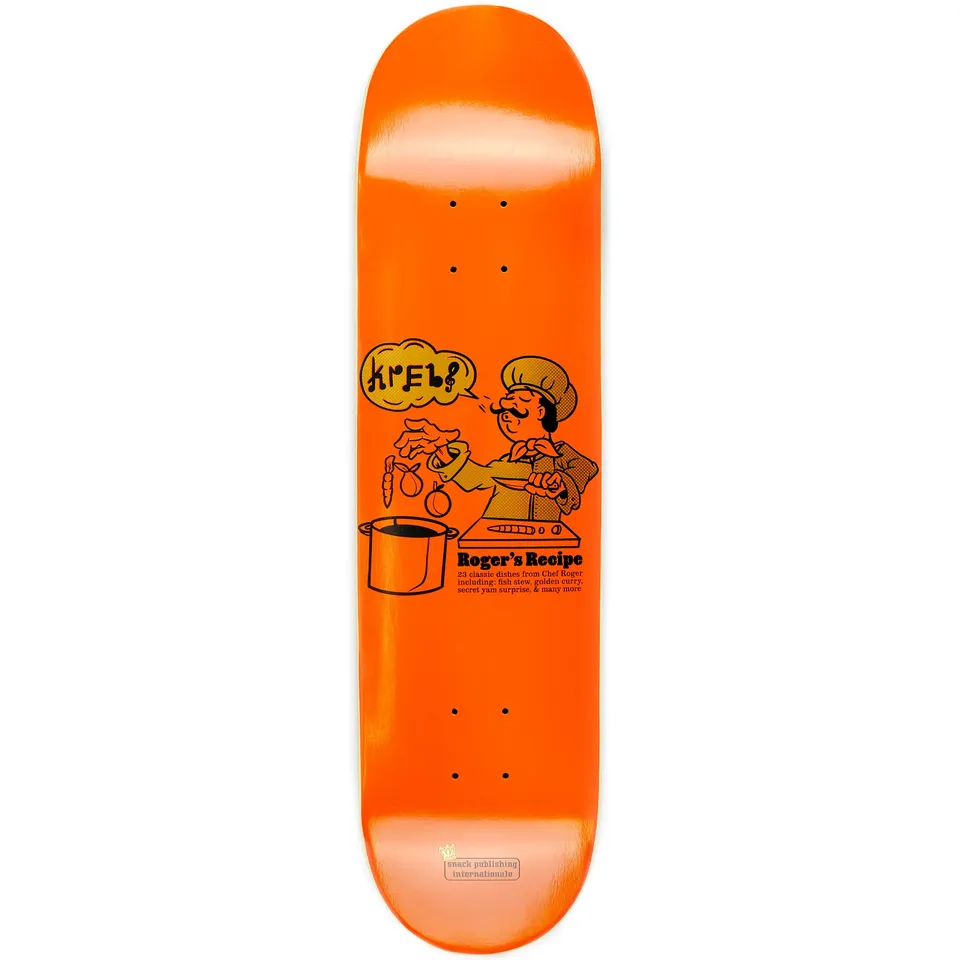 Snack Krebs Recipe tavola skate rilievo 8.0-8.6