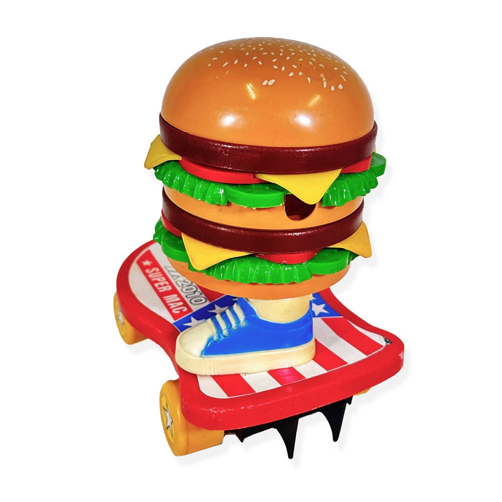Super Mack Burger 1988 giocattolo skate panino 20 cm