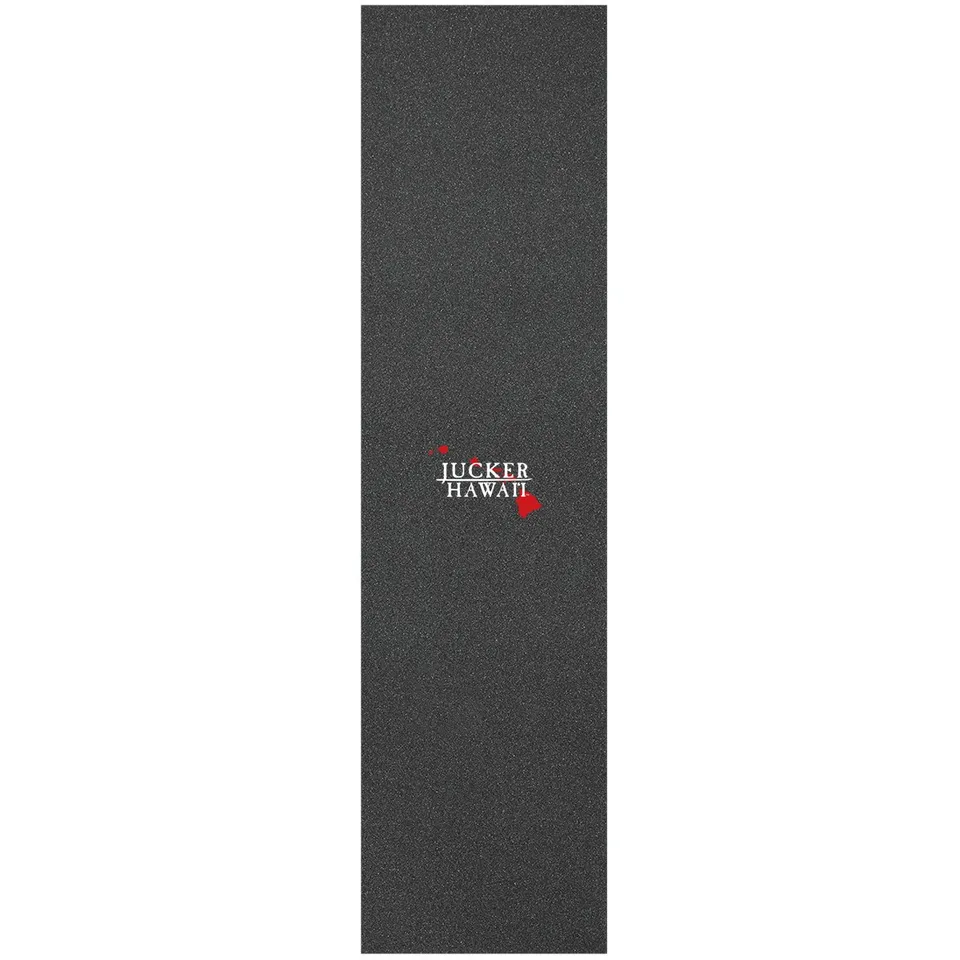 Jucker Hawaii griptape skateboard nero logo 33x9