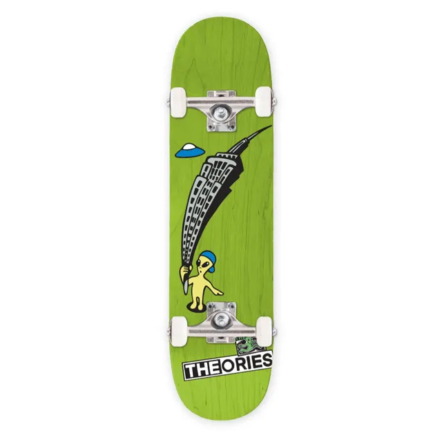 Theories Rave Kid 8.25 skateboard completo montato