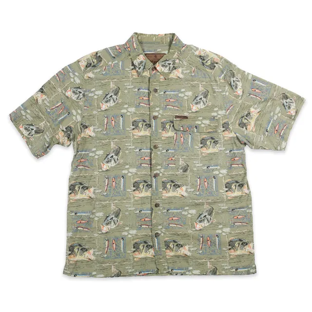 Theories Whitetails camicia pesca L fantasia bass