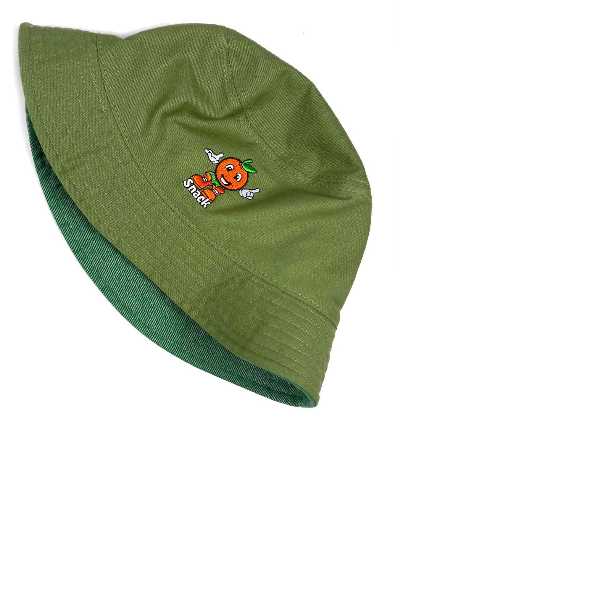 Snack Citrus cappello bucket reversibile olive