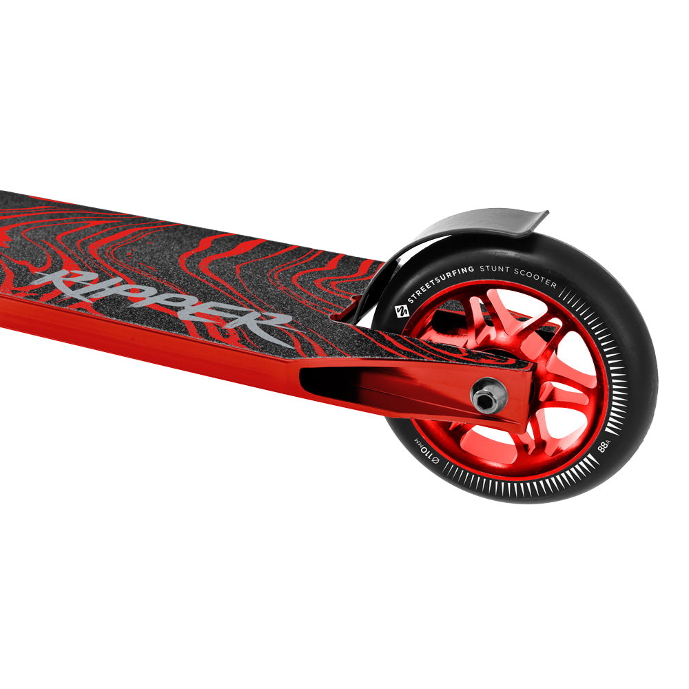 Street Surfing Ripper Bloody Red monopattino stunt HIC