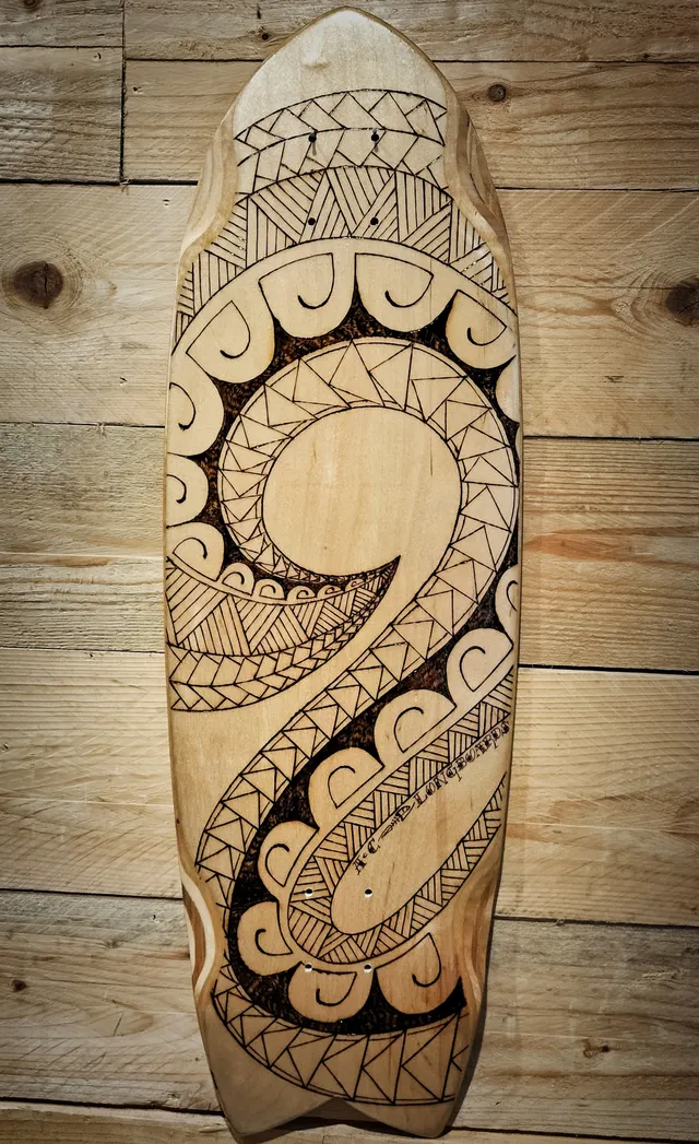 AC Longboards Surfskate Wave deck acero canadese 29,9"