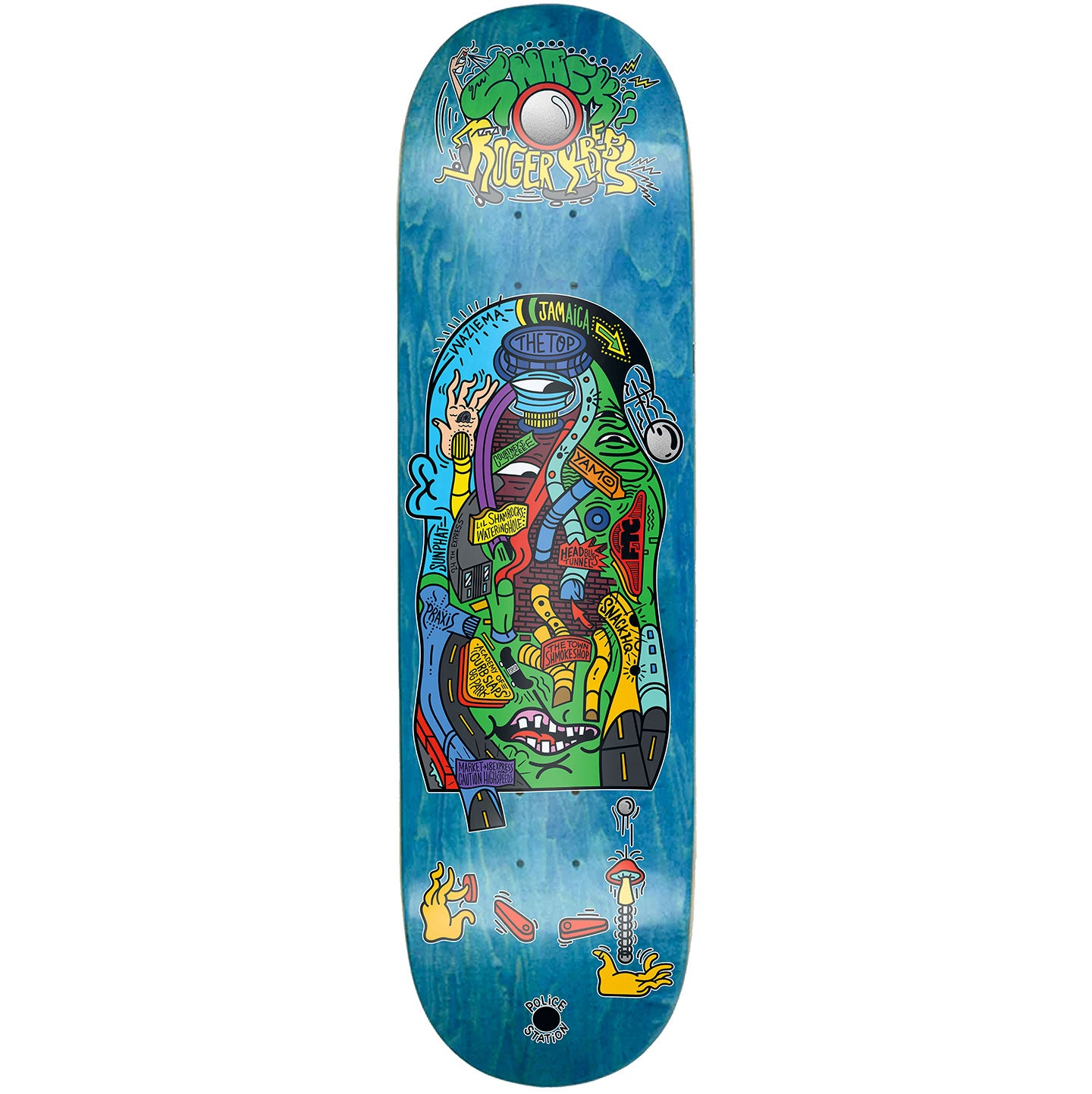 Snack Krebs S.F. Pinball tavola skate acero