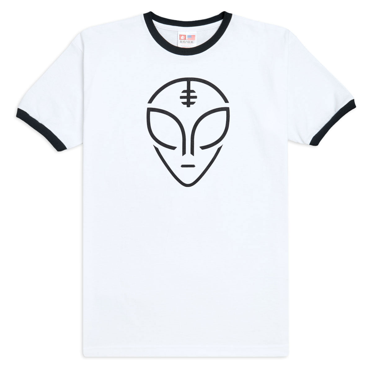 Alien Workshop Watcher Ringer t-shirt naturale/nero cotone