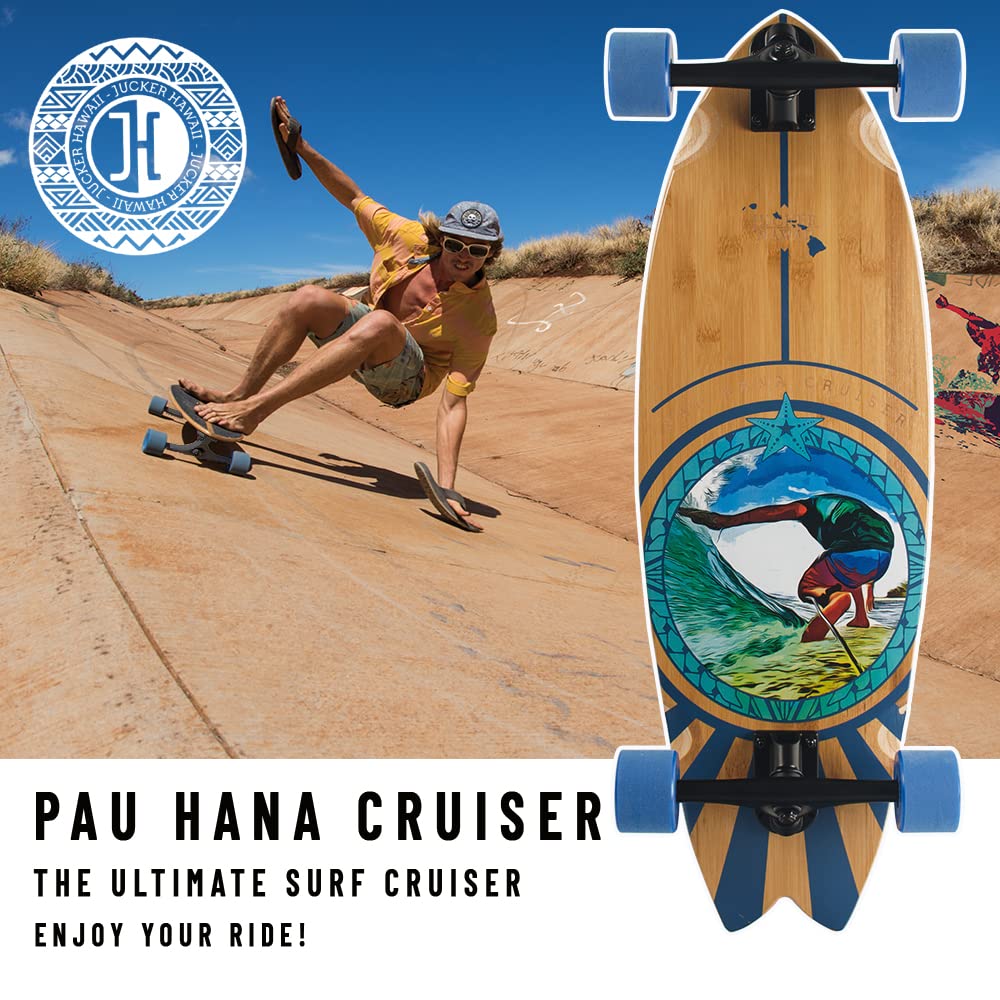 Jucker Hawaii Pau Hana cruiser fishtail 31" nero
