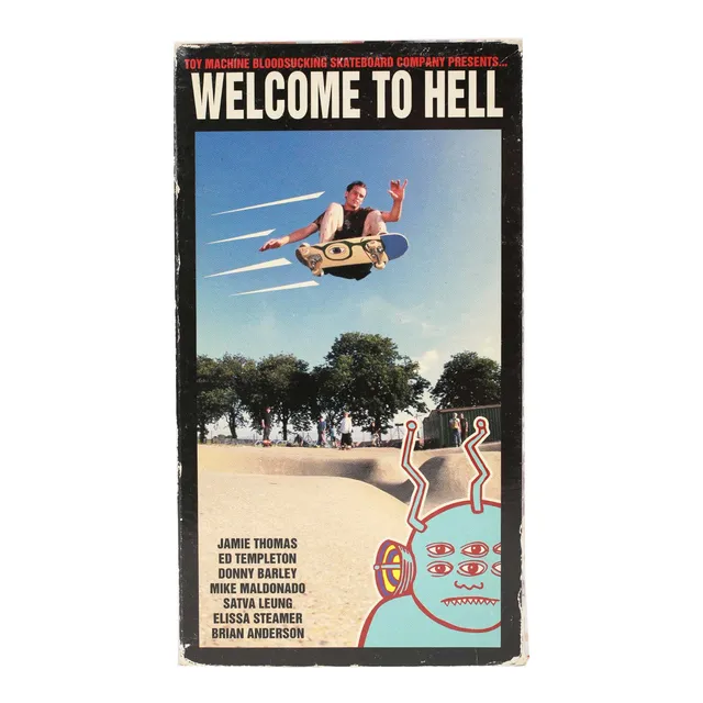 Toy Machine Welcome to Hell videocassetta VHS 1996