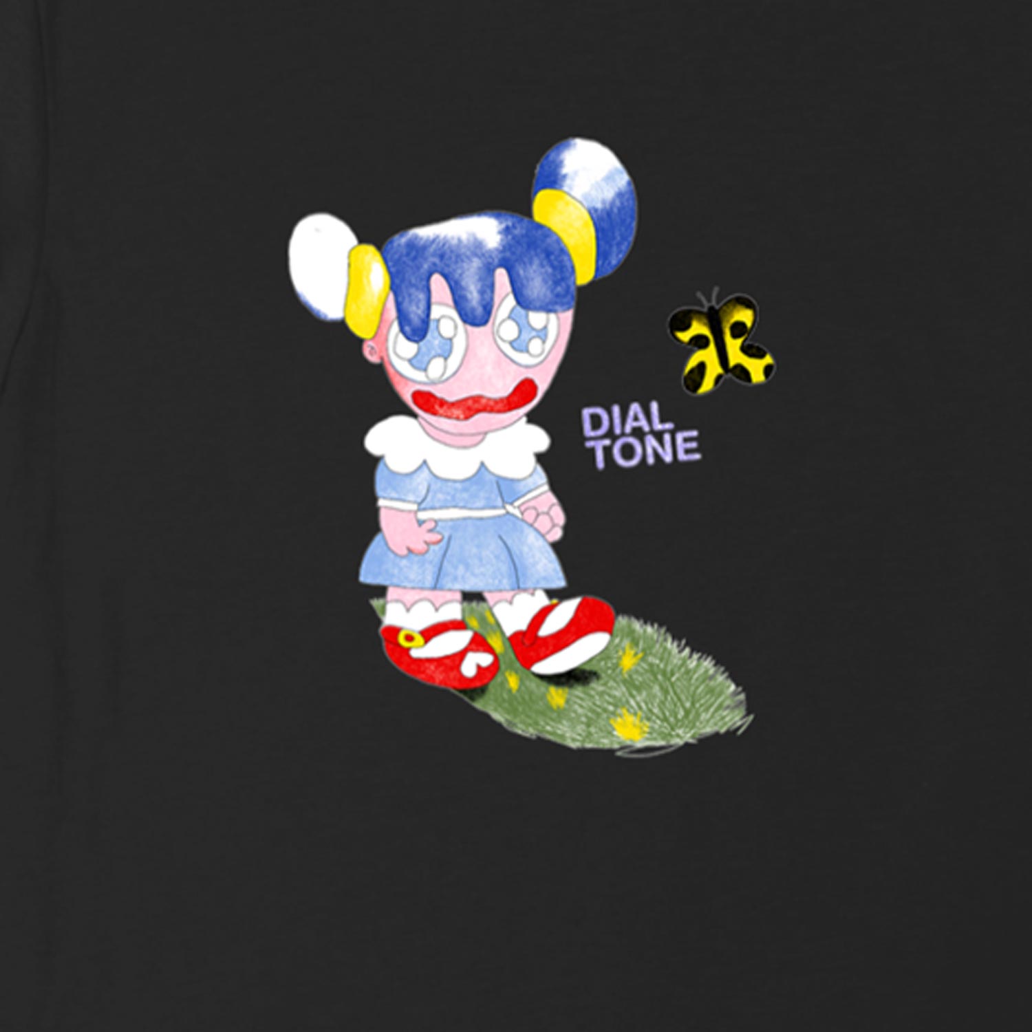 Dial Tone Dragon Slay maglietta nera cotone pesante
