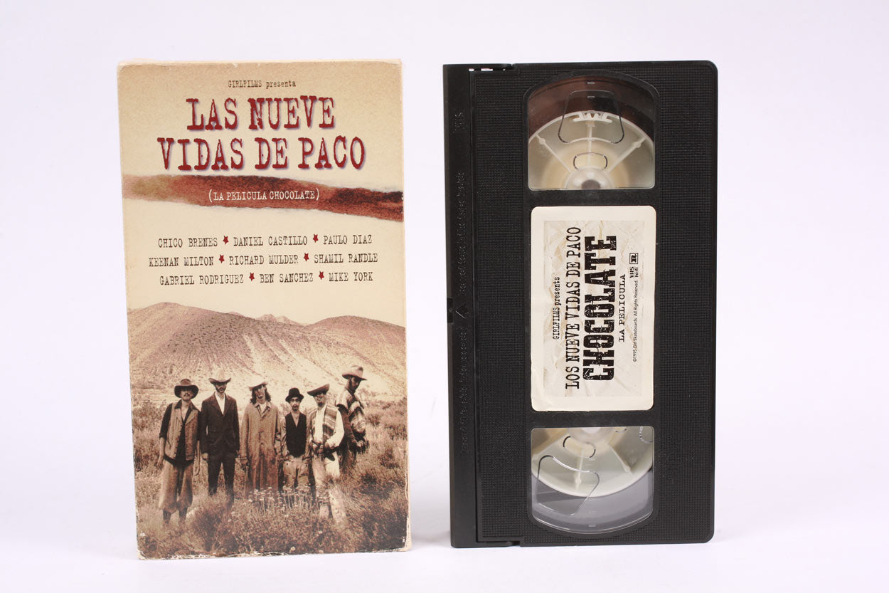Chocolate Las Nueve Vidas de Paco videocassetta VHS