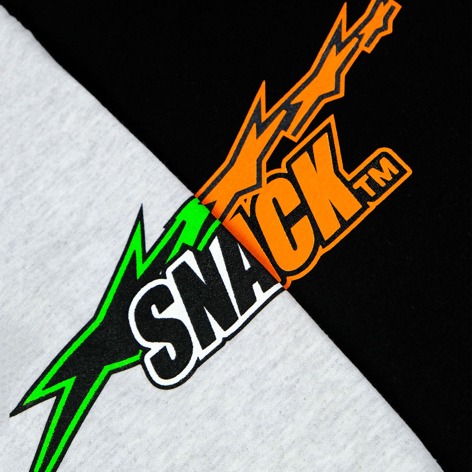 Snack Four Starz t-shirt ash cotone