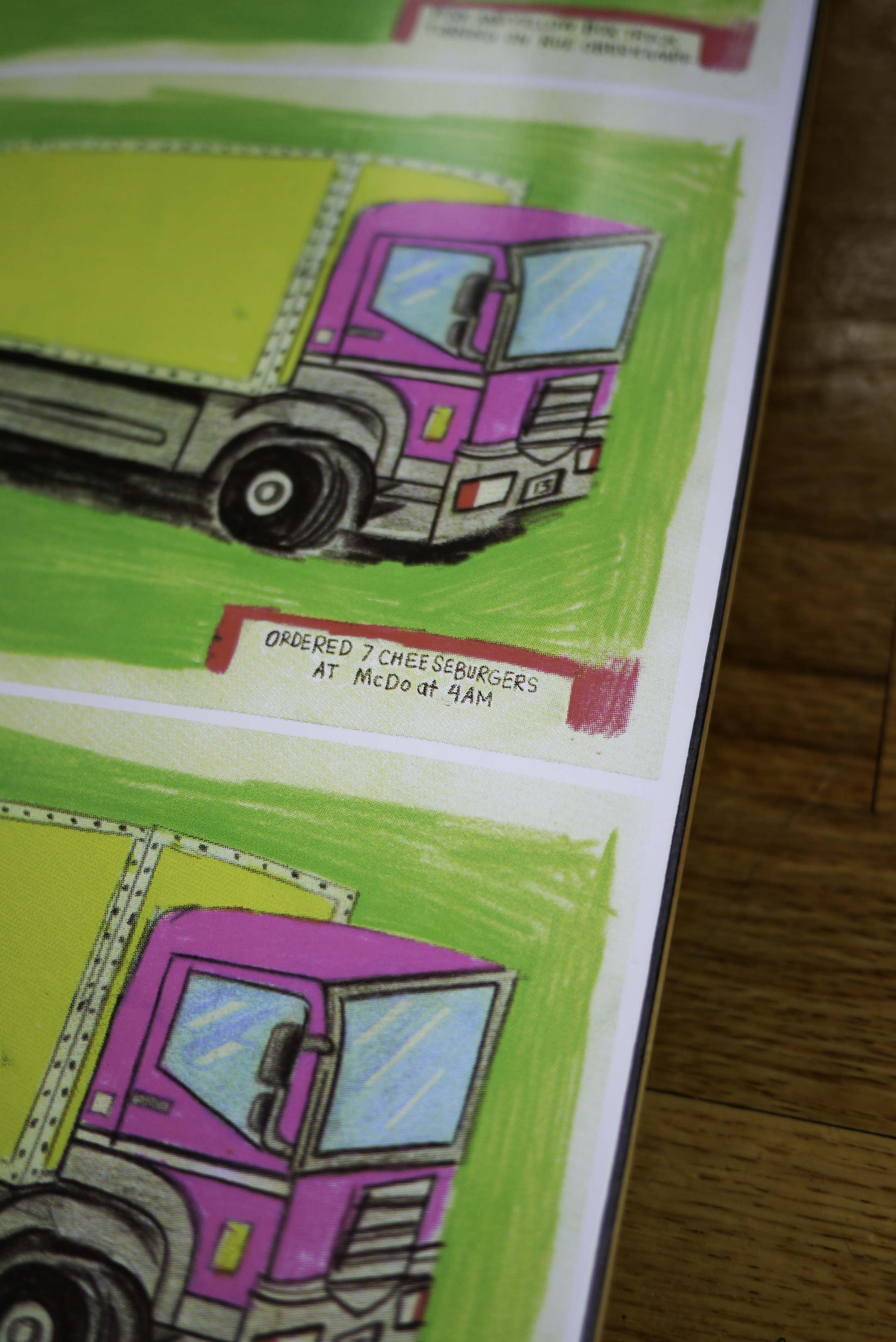 Snack Truck tavola skate 8.25 con grip