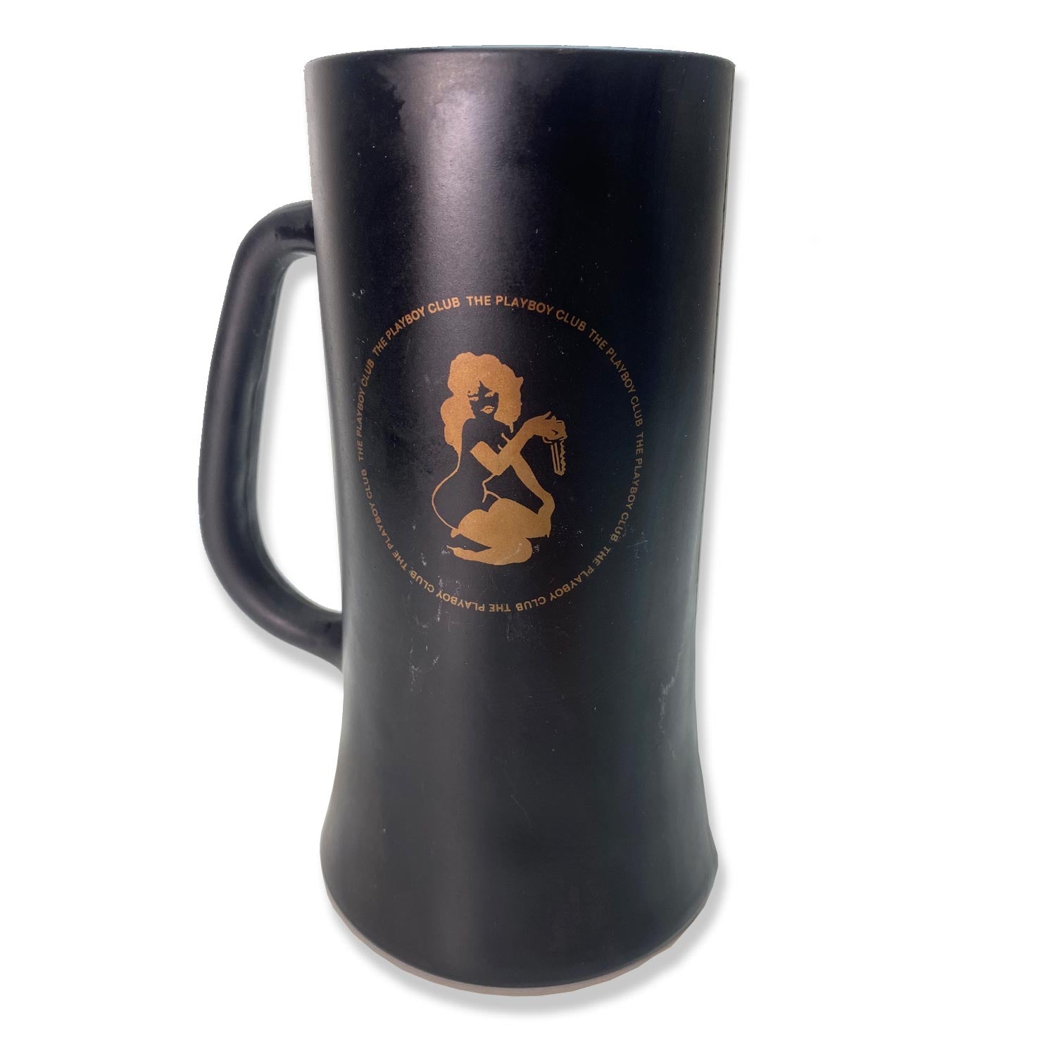 Playboy Club tazza vetro nero anni 70 vintage