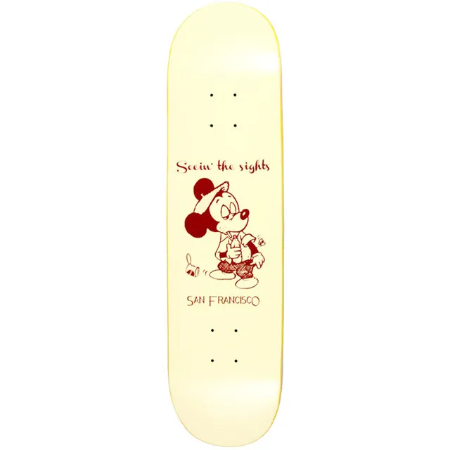Snack Seein The Sights Cream tavola skate 8.125