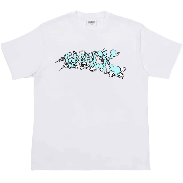 Snack Vaporz T-Shirt Bianca M in Cotone
