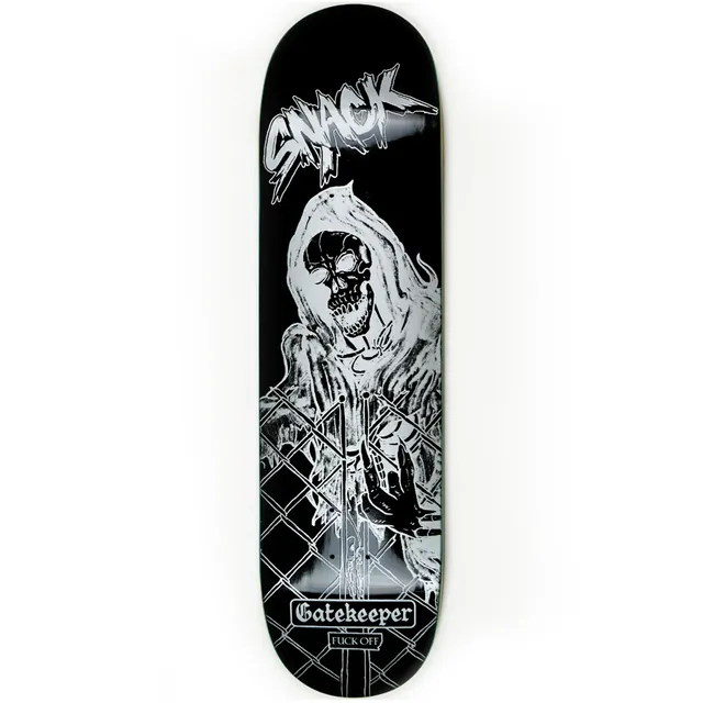 Snack Gatekeeper tavola skate 8.38" nera 3D