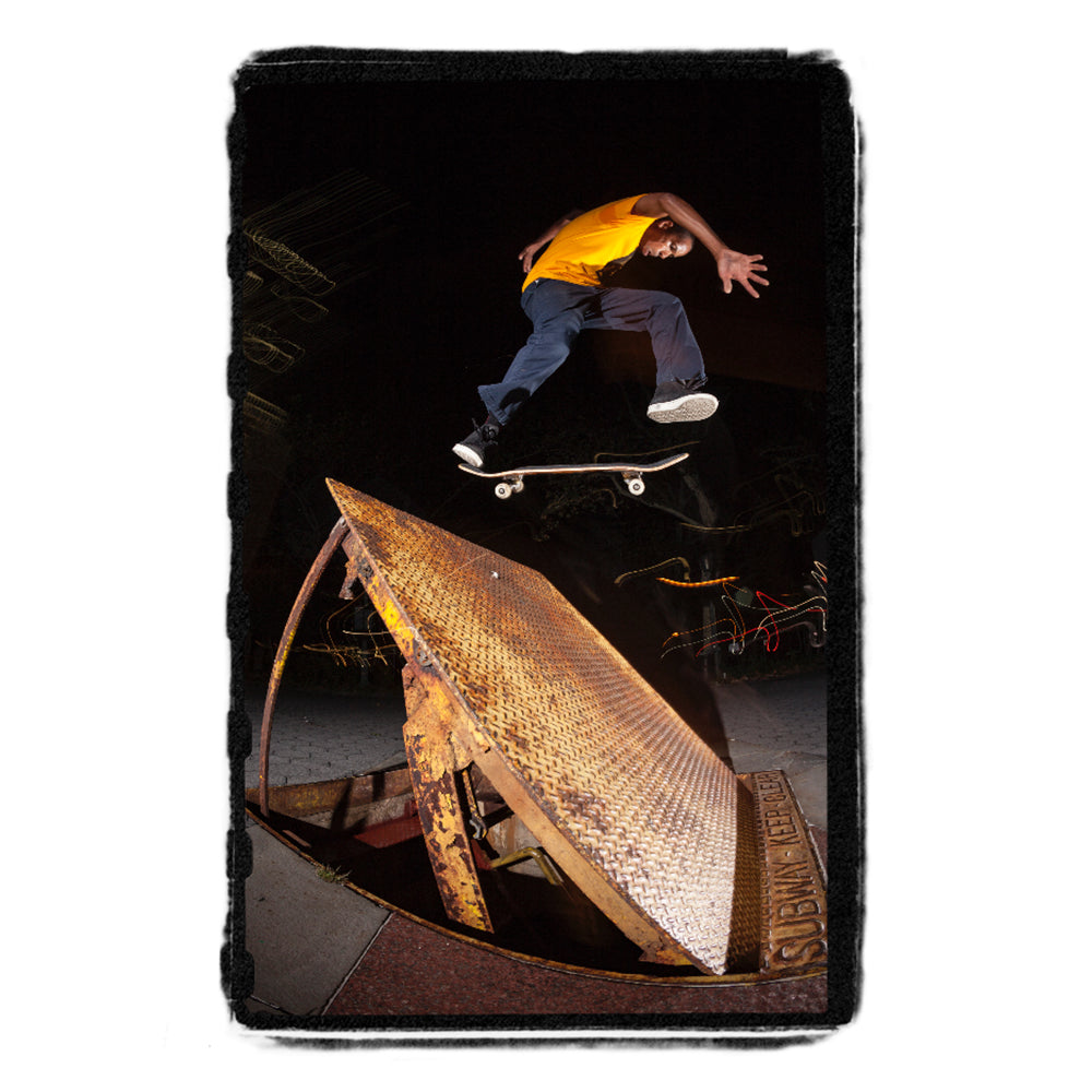 Theoris Jahmal Williams One Foot Back Tail stampa 12x18 limitata
