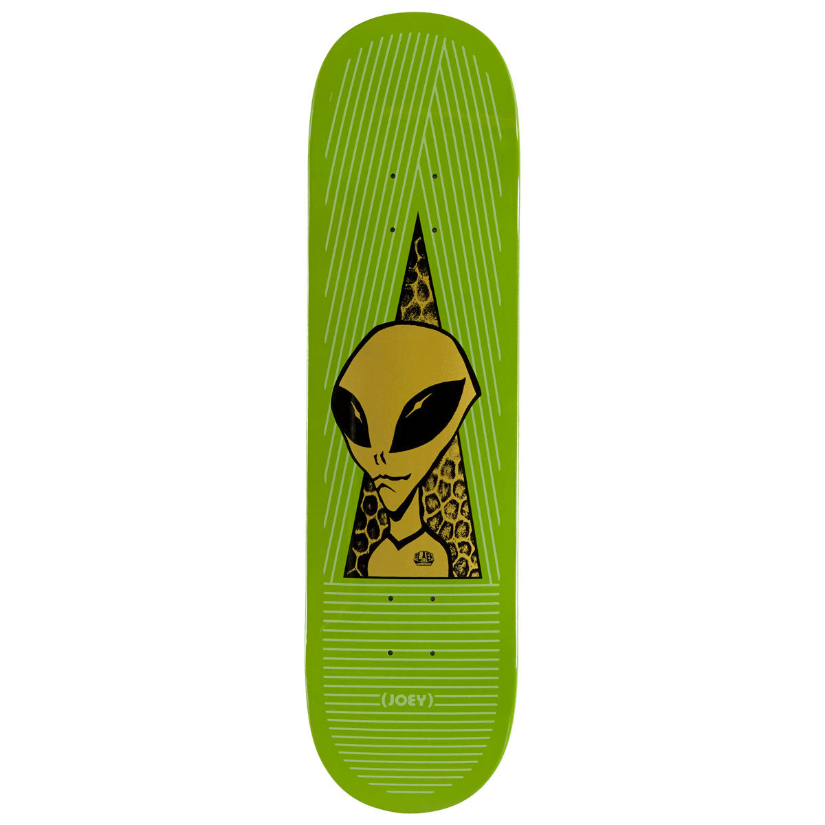 Alien Workshop Guevara Visitor Gold tavola skate 8.25" full dip