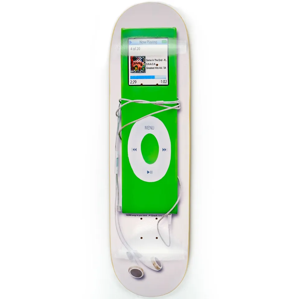 Snack 10,000 Songs tavola skate 8.5 acero