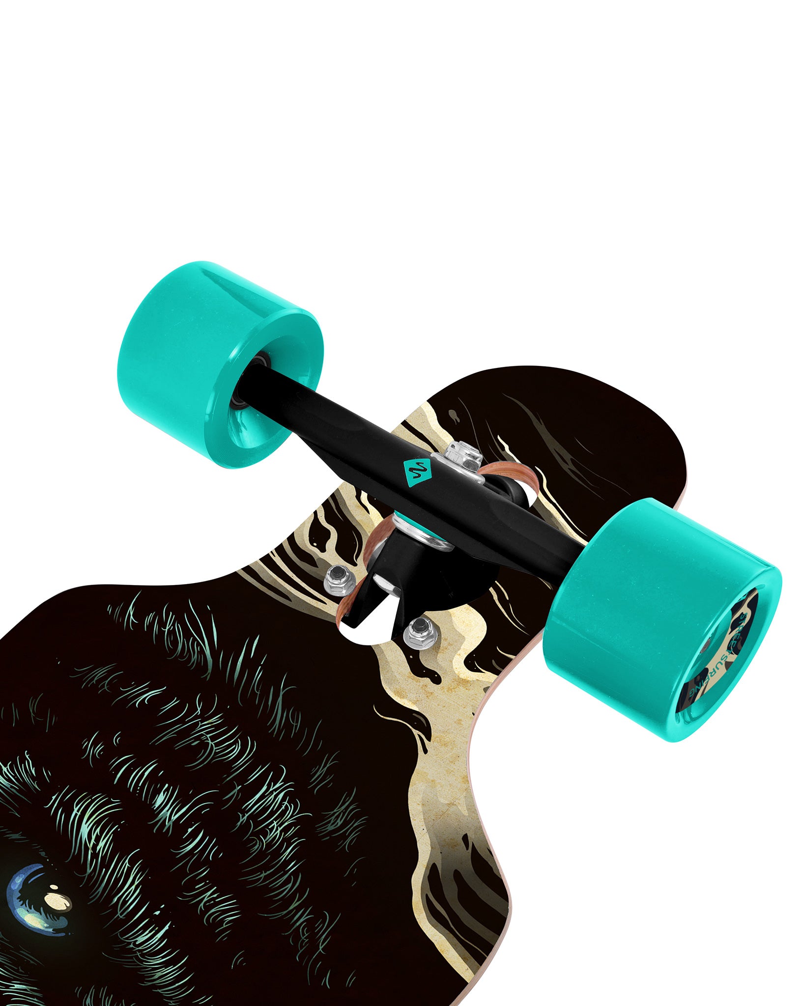 Street Surfing Curve Freeride 39 longboard Wolf drop-through