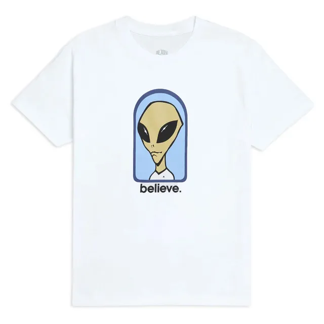 Alien Workshop Believe maglietta bianca cotone
