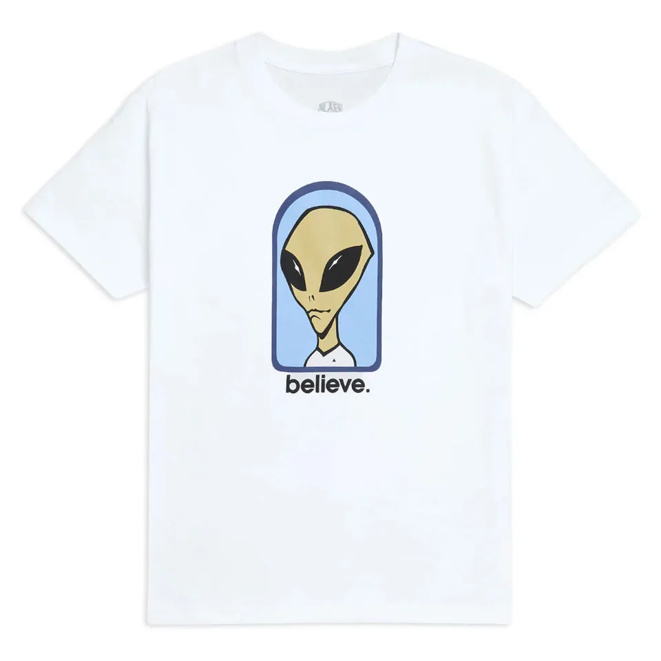 Alien Workshop Believe maglietta bianca cotone