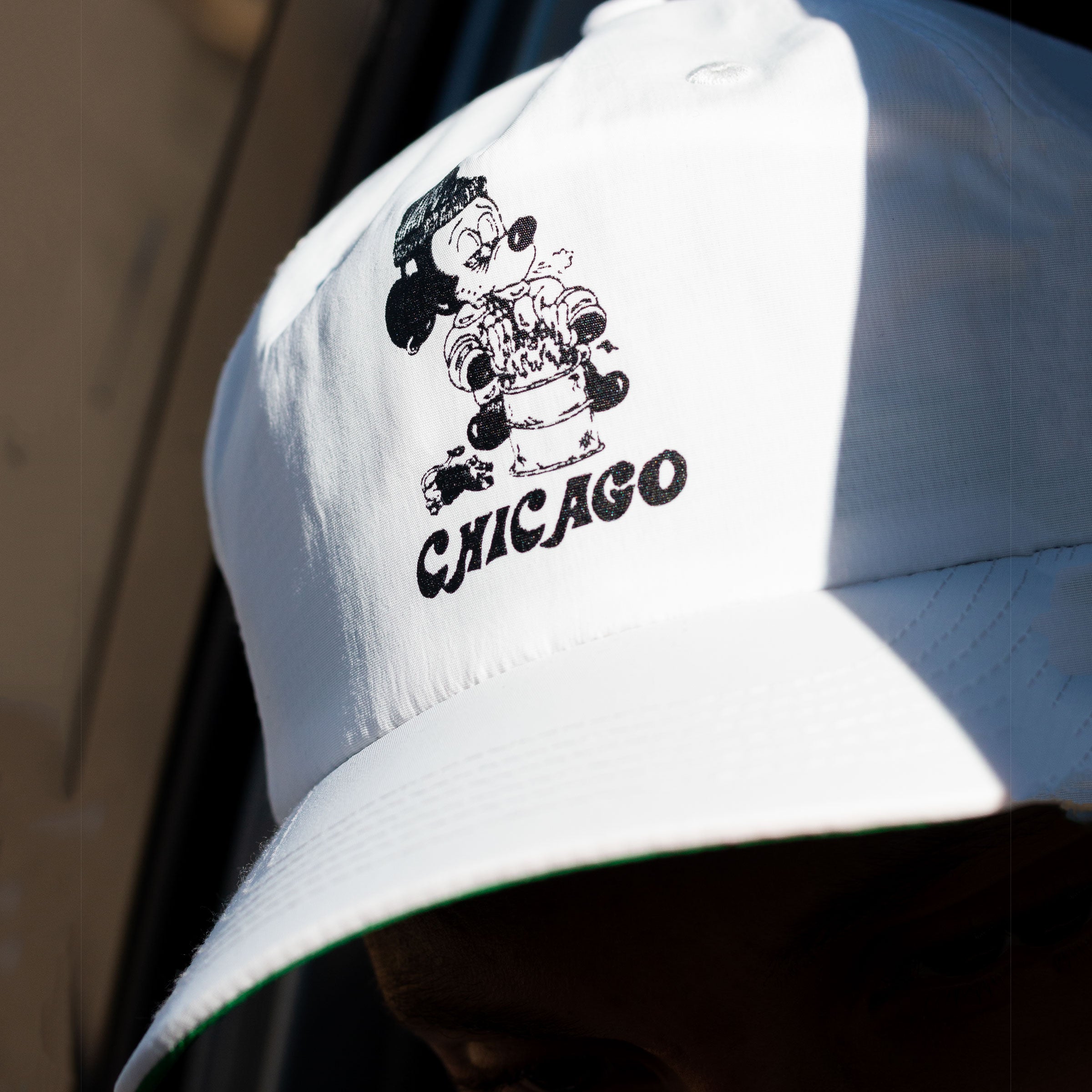 Snack Seein The Sights Chicago cappello nylon bianco