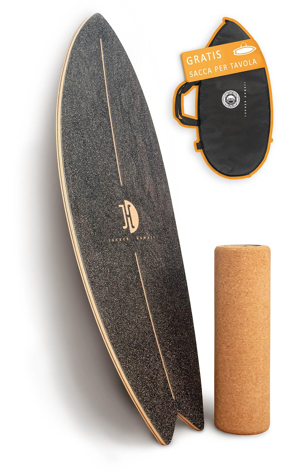 Jucker Hawaii Homerider Wave rullo sughero 33x10 cm aderenza forte
