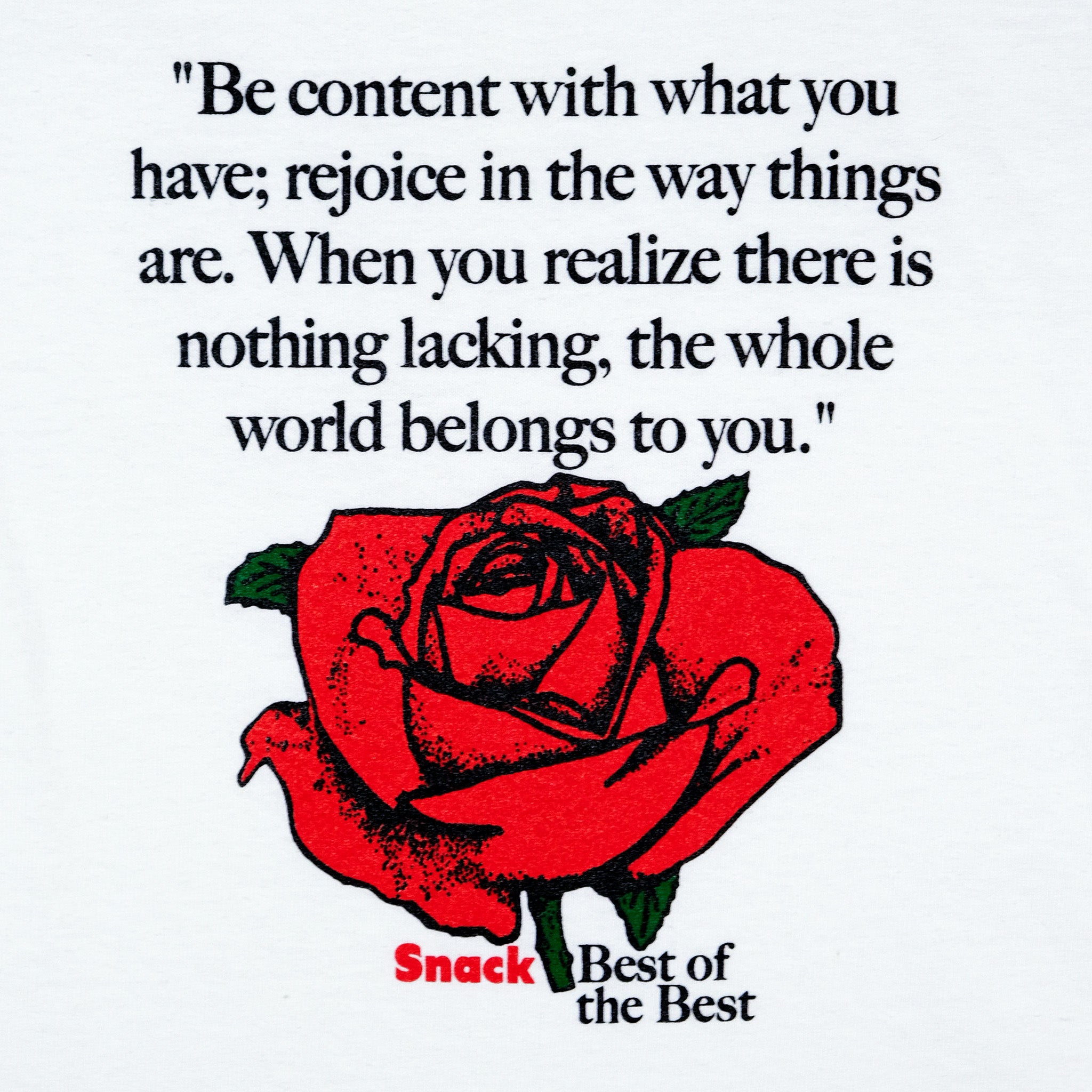 Snack Best of the Best t-shirt bianca cotone