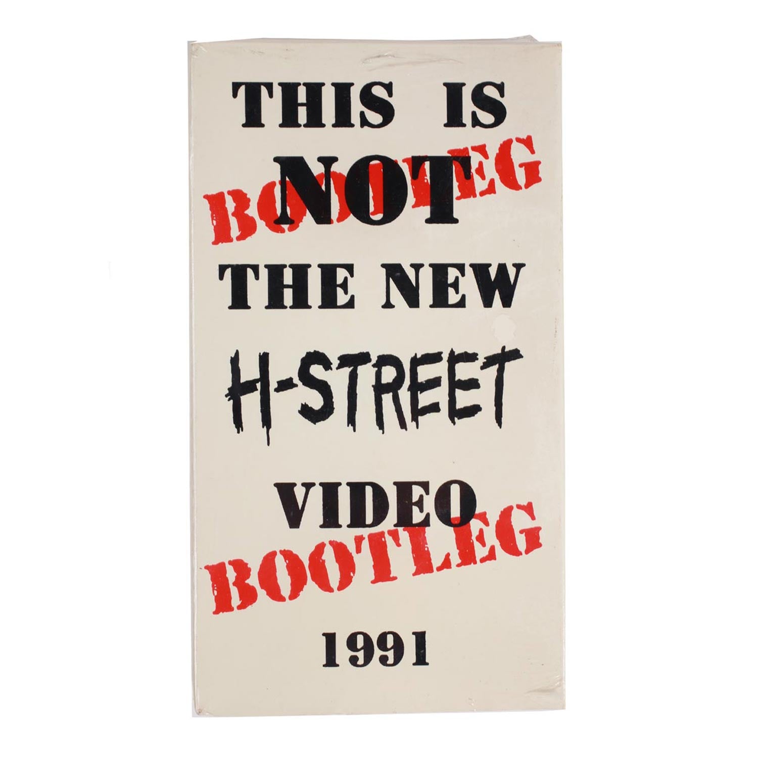H-Street This is Not the New H-Street Video vhs sigillata 1990