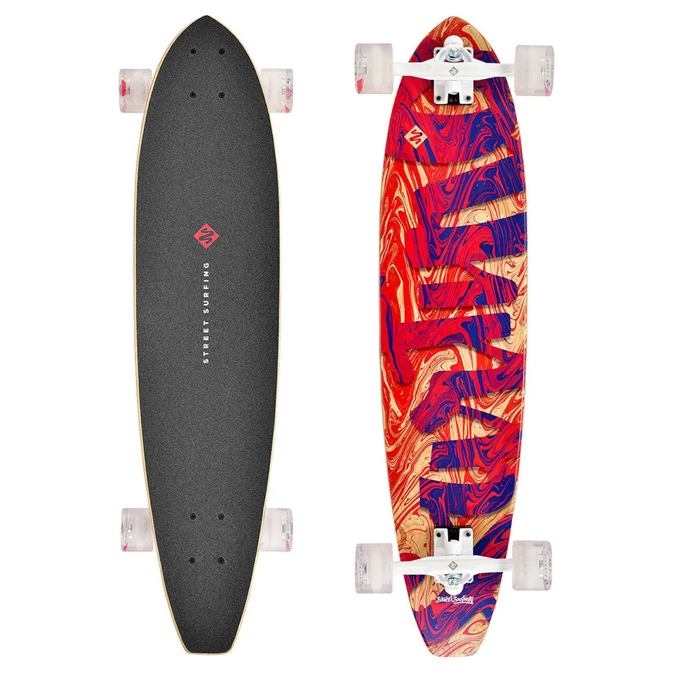 Street Surfing Cut Kicktail 36 longboard Streaming