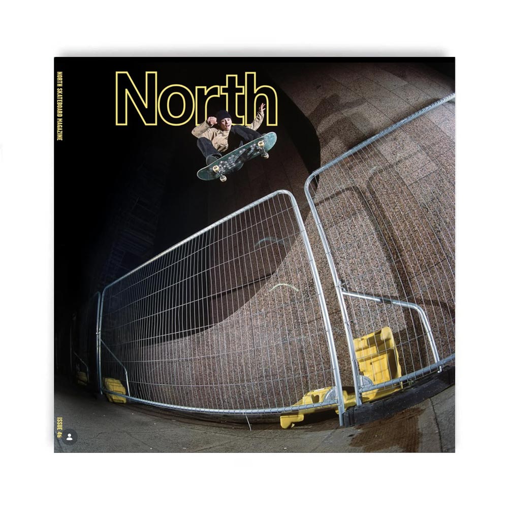 North Issue 47 rivista skate foto su pellicola