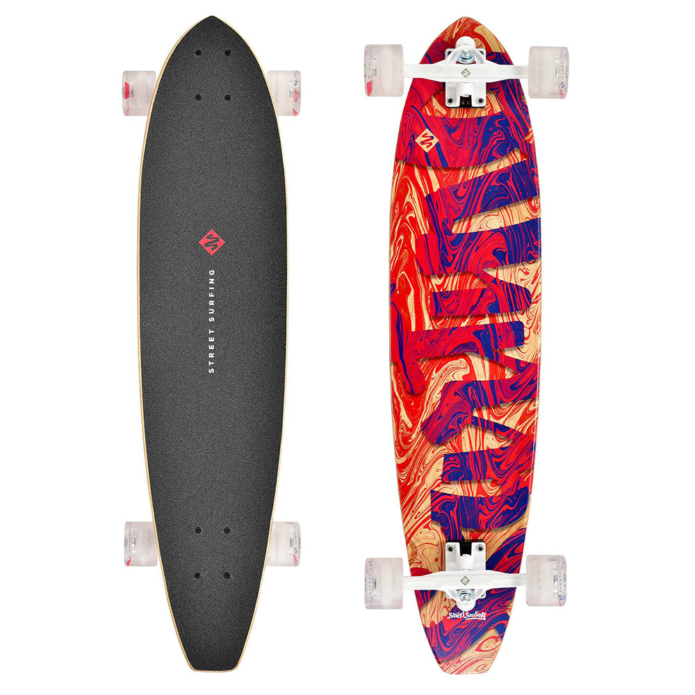 Street Surfing Cut Kicktail 36 longboard Streaming