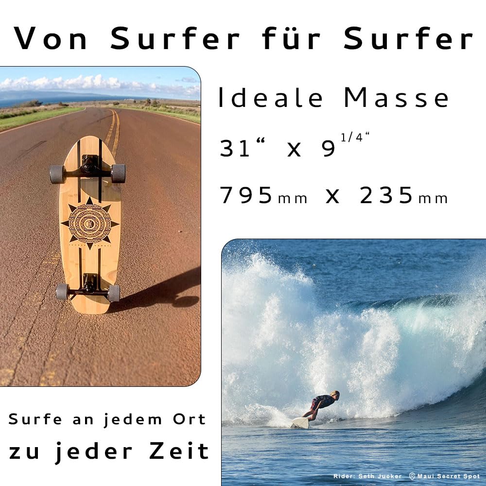 Jucker Hawaii Skatesurfer Honu surfskate 31,2"