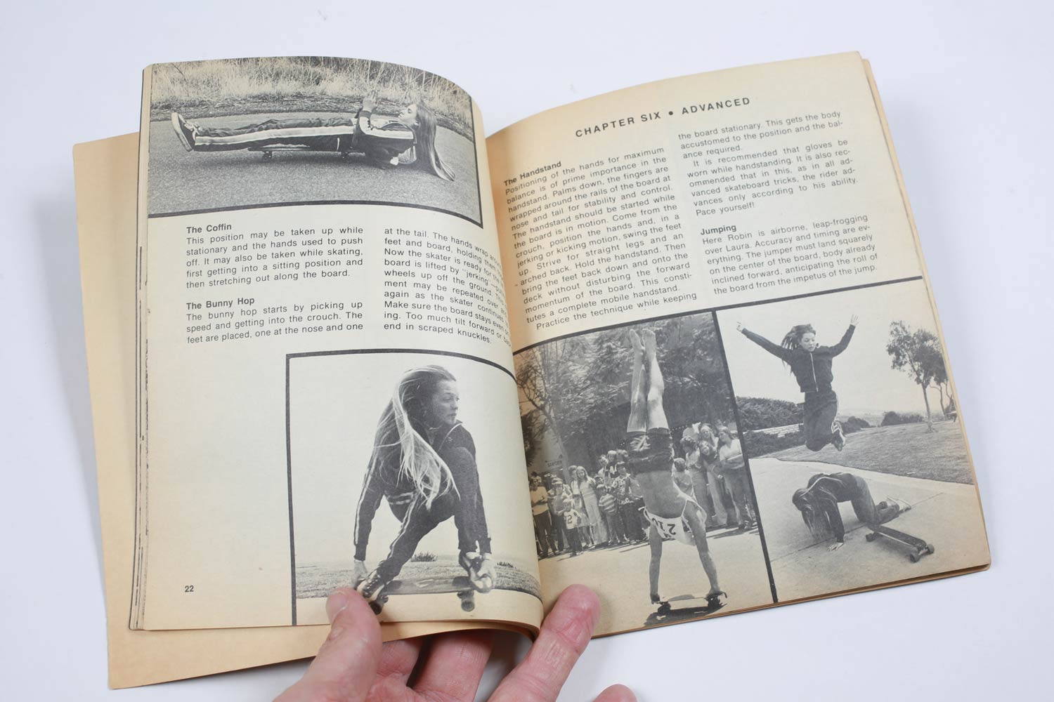 Jack Grant Skateboards libro vintage 1977 inglese