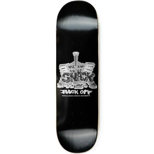 Snack Back Off tavola skate 8.25 argento