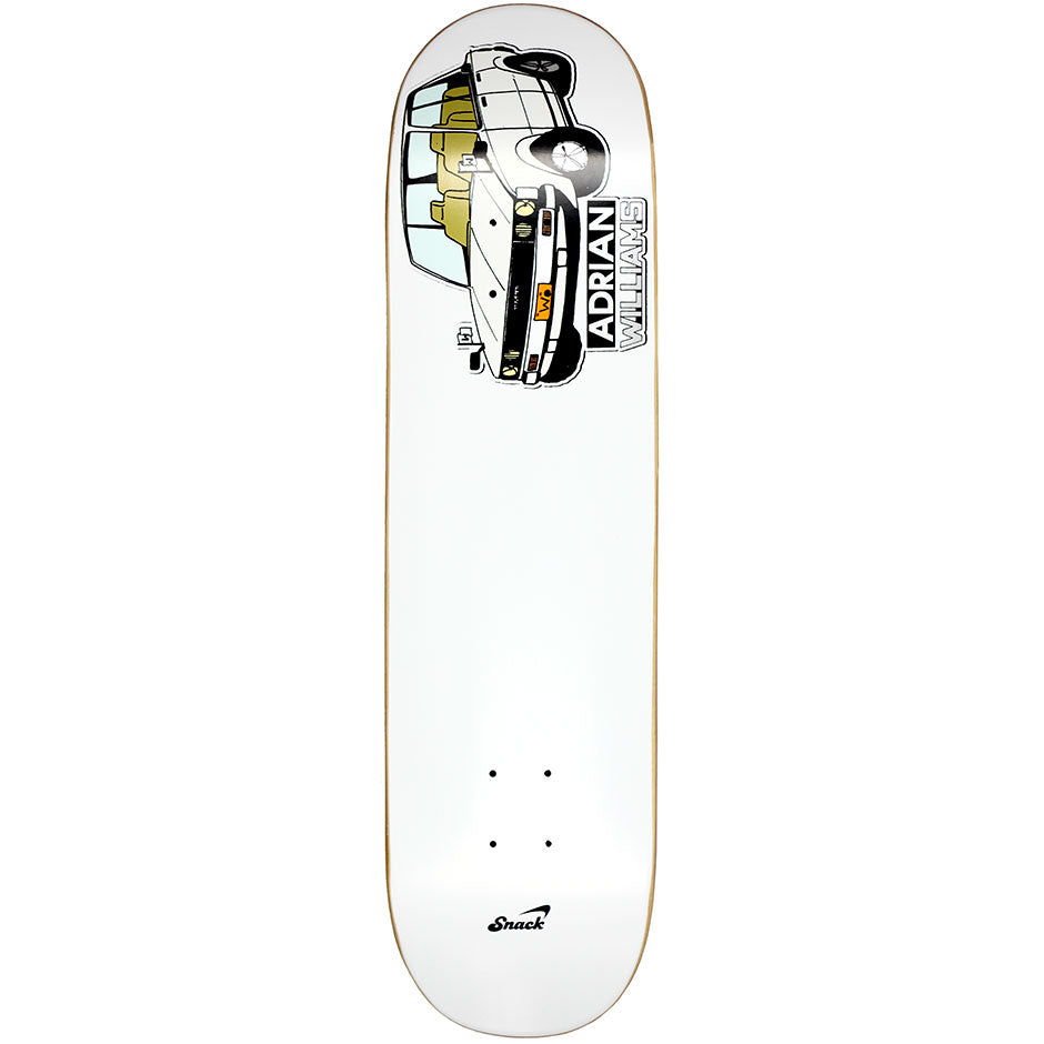 Snack Skateboarding Williams Adrian's Whip tavola 8.125 bianca