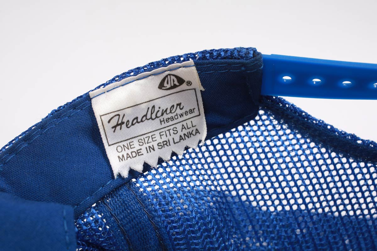 Wiley Electric Trucker cappello snapback blu royal mesh