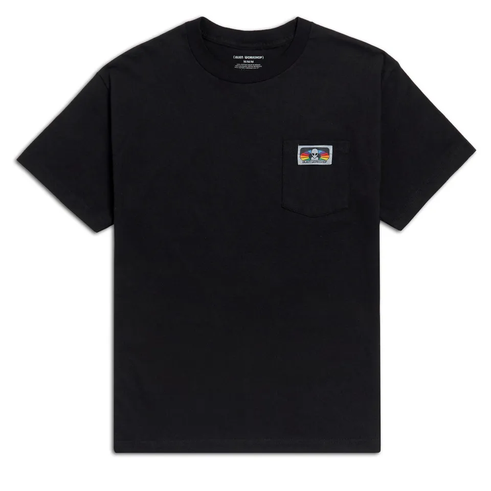 Alien Workshop Spectrum Pocket t-shirt nera S cotone