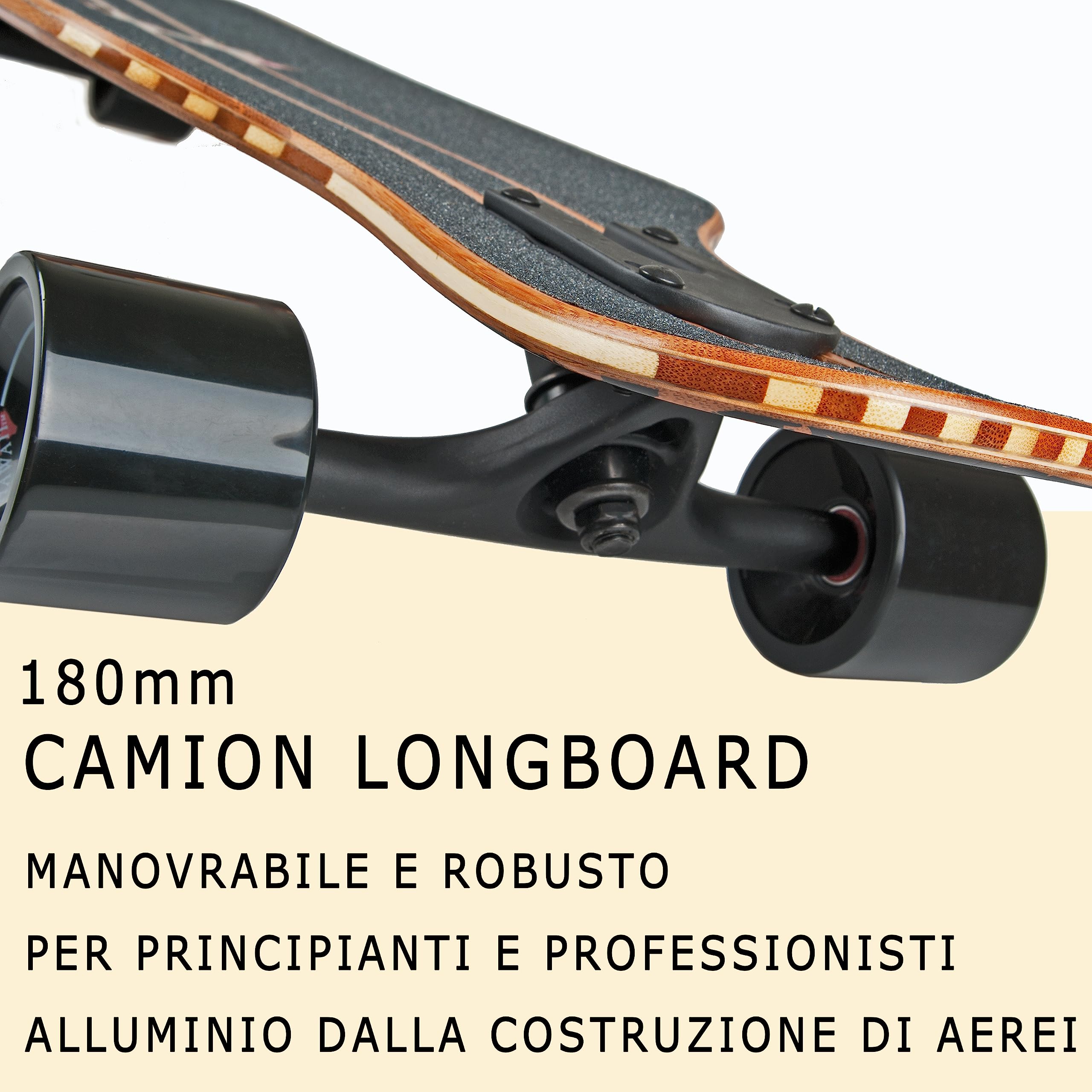 Jucker Hawaii New Hoku Flex 2 longboard completo bambù