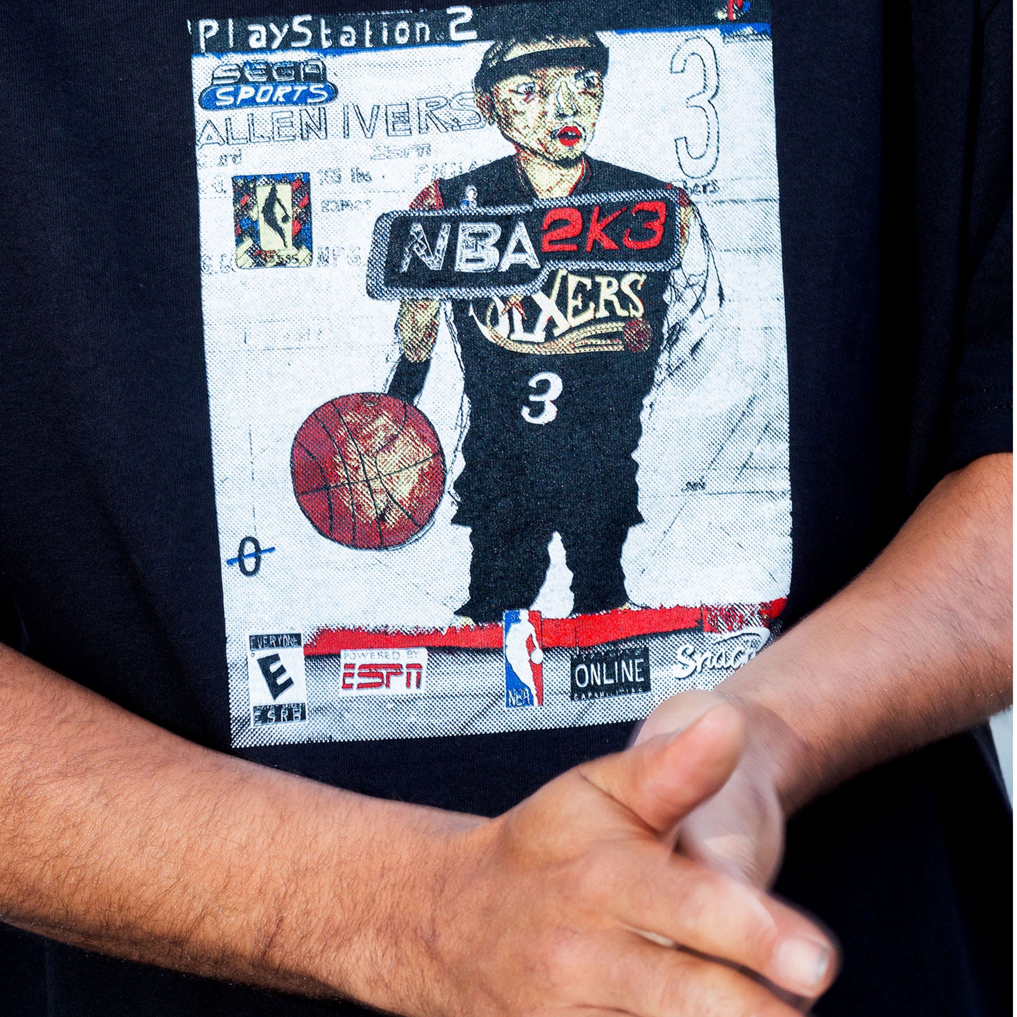 Snack Skateboarding A.I. t-shirt nera cotone